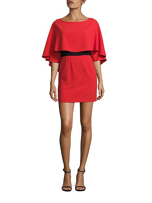 Alice + Olivia - Cairo Cape Dress