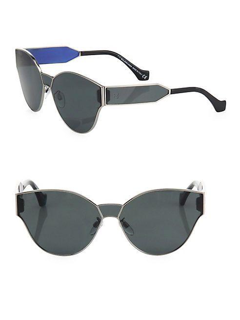 Balenciaga - 65MM Round Sunglasses