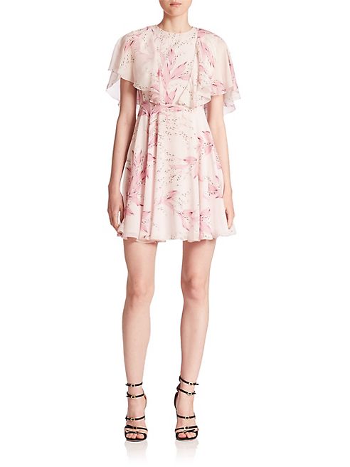 Giambattista Valli - Floral Cape Dress