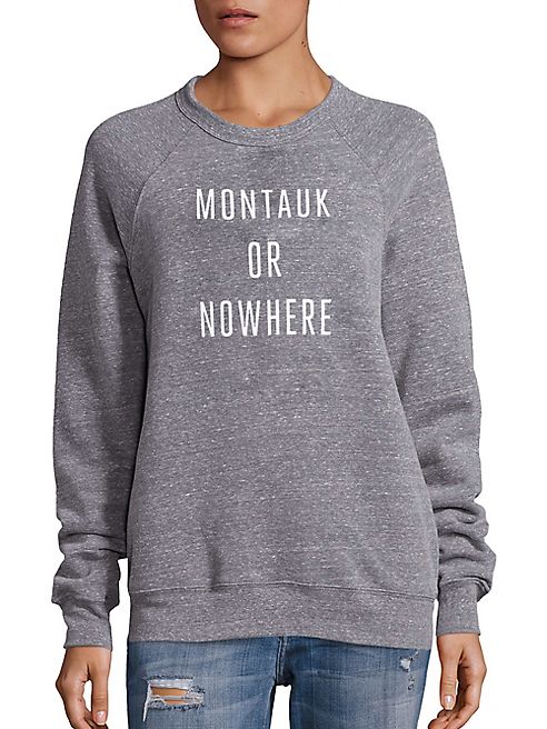 Knowlita - Montauk Or Nowhere Graphic Sweatshirt