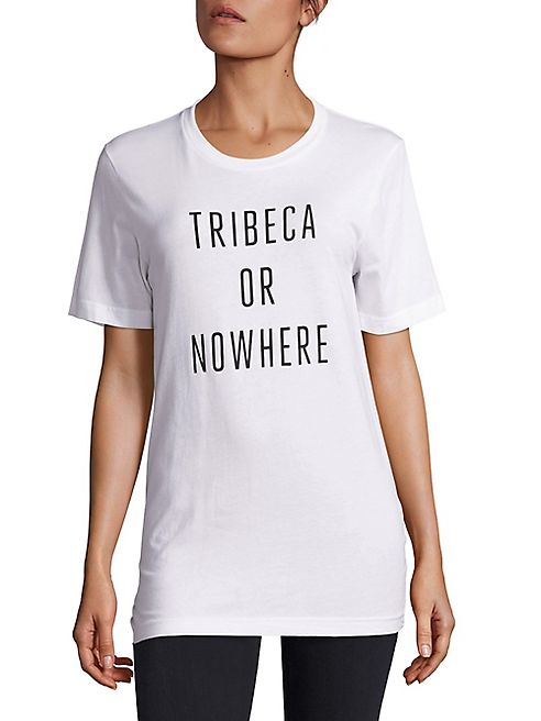 Knowlita - Tribeca Or Nowhere Cotton Graphic Tee