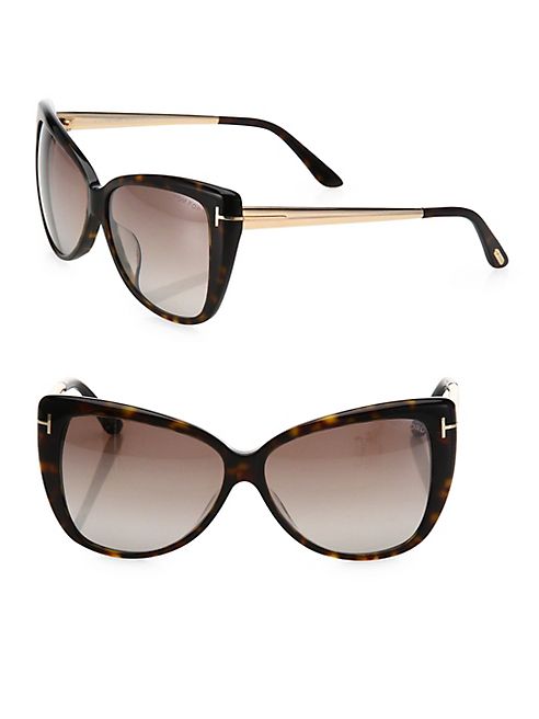 Tom Ford Eyewear - Reveka 59MM Butterfly Sunglasses