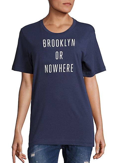 Knowlita - Brooklyn Or Nowhere Cotton Graphic Tee