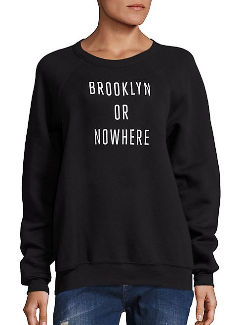 Knowlita - Brooklyn Or Nowhere Graphic Sweatshirt