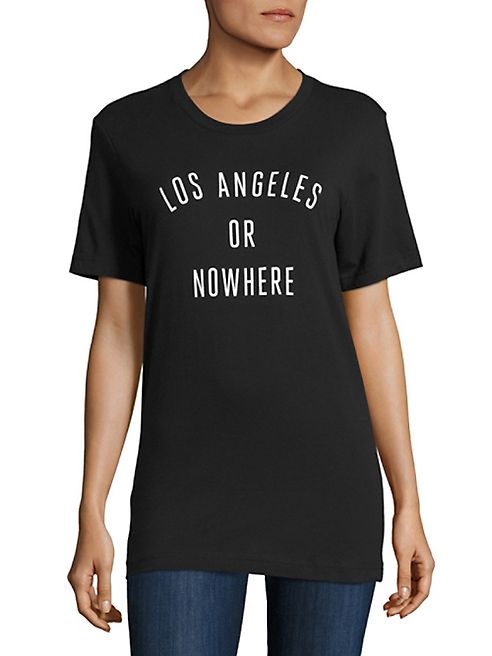 Knowlita - Los Angeles Or Nowhere Cotton Graphic Tee