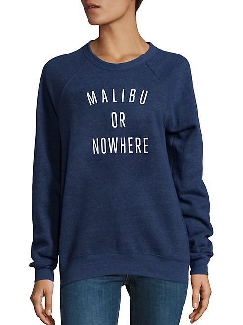 Knowlita - Malibu Or Nowhere Graphic Sweatshirt