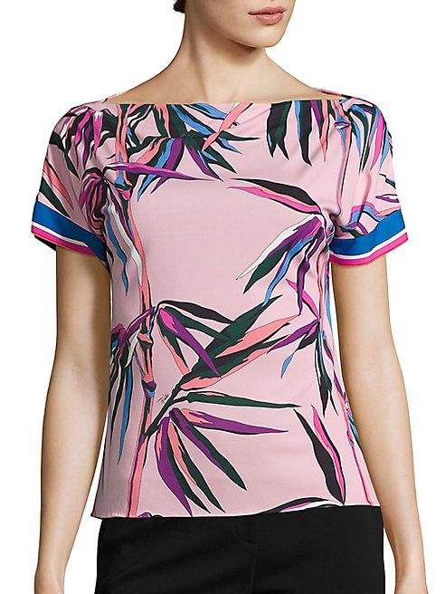 Emilio Pucci - Printed Jersey Top