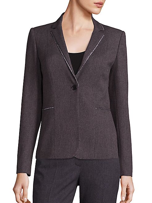 Elie Tahari - Tova Textured Jacket