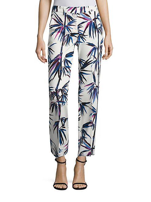 Emilio Pucci - Palm Leaf Printed Pants