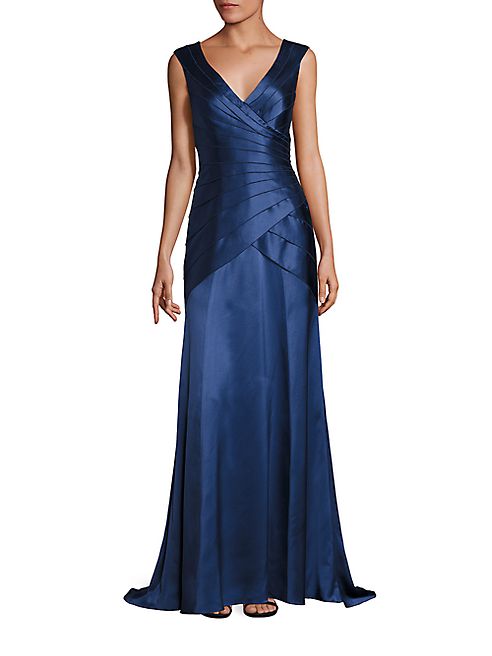 Kay Unger - Tiered Wrap Gown