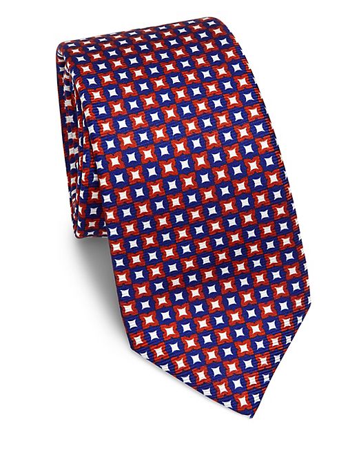 Kiton - Medallion Silk Tie