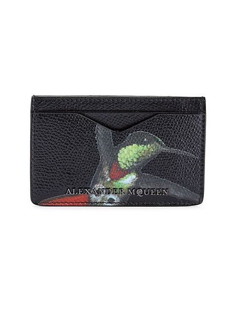 Alexander McQueen - Textured Leather Card Case