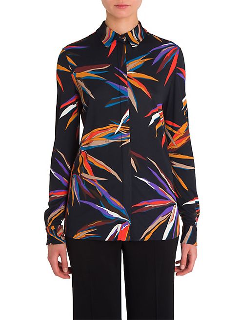 Emilio Pucci - Jersey Button Up Blouse