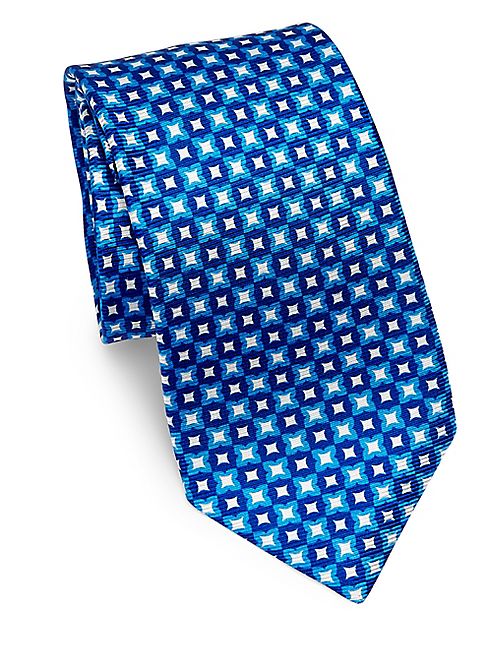 Kiton - Medallion Silk Tie