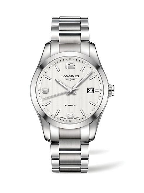 Longines - Conquest Classic Stainless Steel Watch