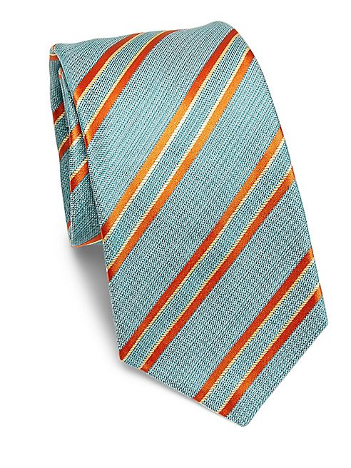 Kiton - Striped Silk Tie