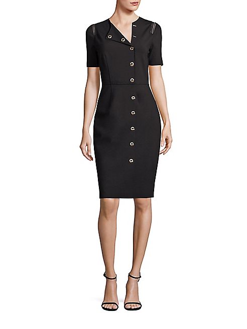 Elie Tahari - Tarina Toggle Sheath Dress