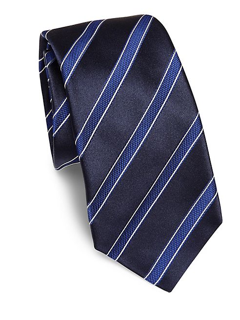 Kiton - Striped Silk Tie