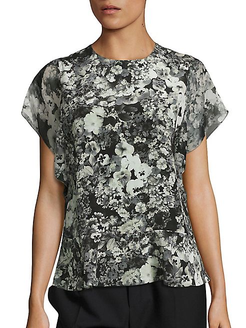 Lanvin - Pansy Short Sleeve Top