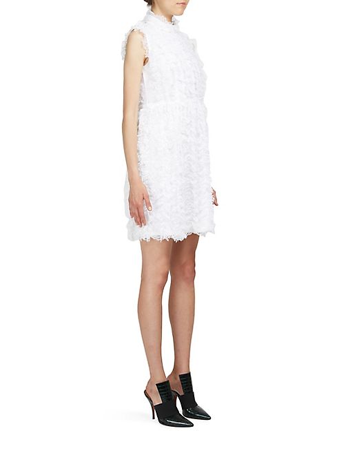 Givenchy - Sleeveless Ruffled Lace Dress