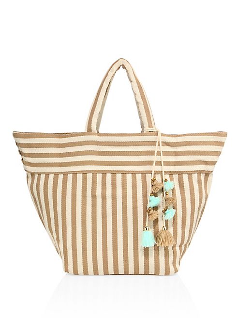 JADEtribe - Valerie Stripe Beach Tote