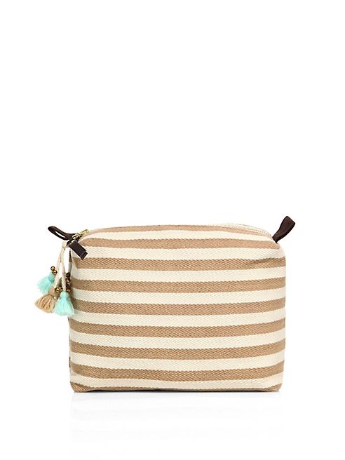 JADEtribe - Valerie Large Stripe Cosmetic Case