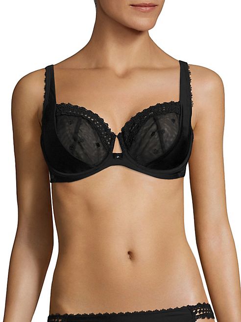 Wacoal - Europe Sensuality Lace-Trimmed Balconette Bra