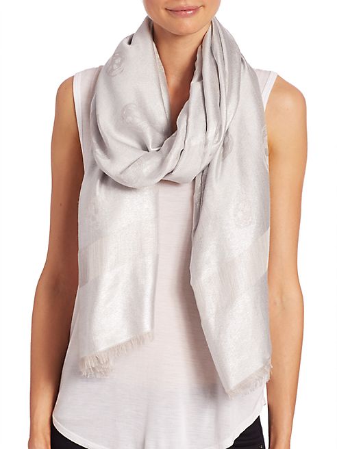 Alexander McQueen - Summer Metallic Scarf