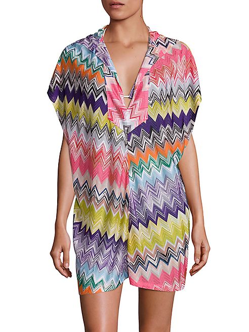 Missoni Mare - Hooded Short Beach Cover-Up