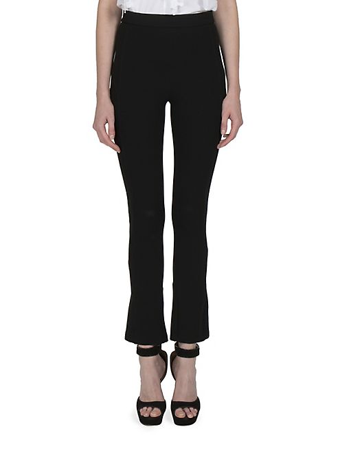 Givenchy - Back Zip-Detail Cropped Pants