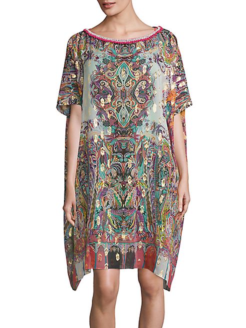 Etro - Hawaiian Silk-Blend Caftan