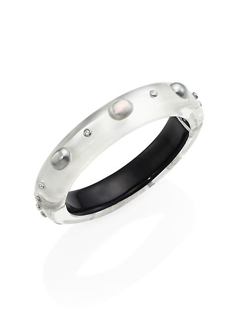 Alexis Bittar - Studded Lucite Bangle