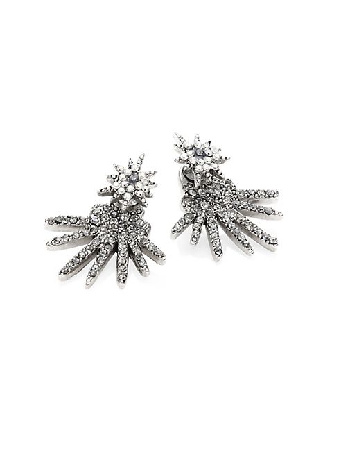 Oscar de la Renta - Celestial Star Crystal Stud & Ear Jacket Set