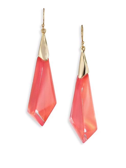 Alexis Bittar - Faceted Lucite Drop Earrings