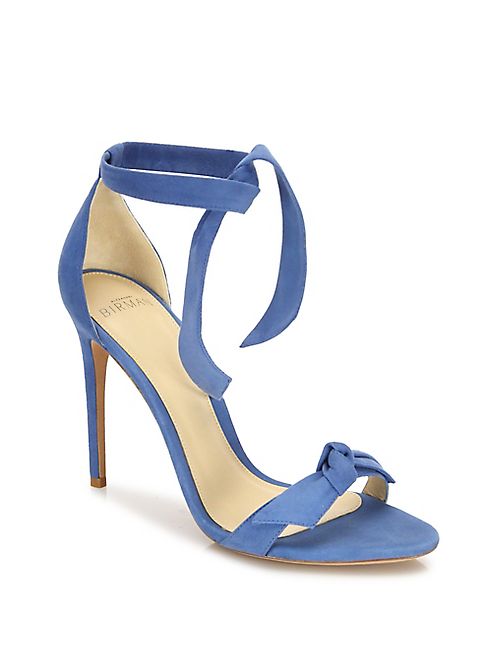 Alexandre Birman - Clarita Suede Ankle-Tie Sandals