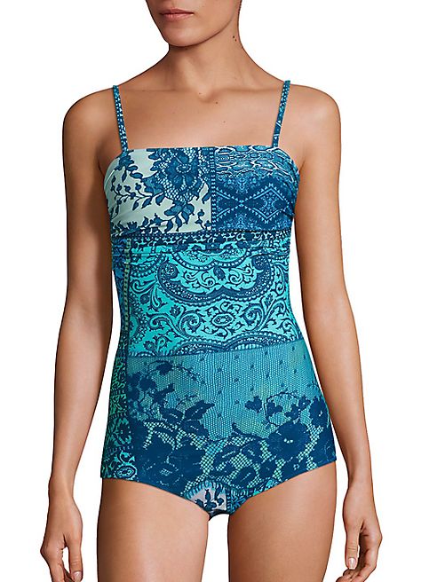 Fuzzi Swim - Lace Mosaic One Piece Swimsuit