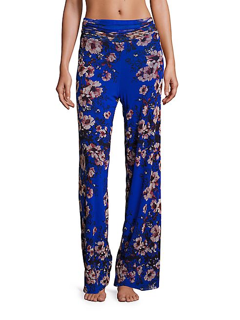 Fuzzi Swim - Vintage Floral Palazzo Pants