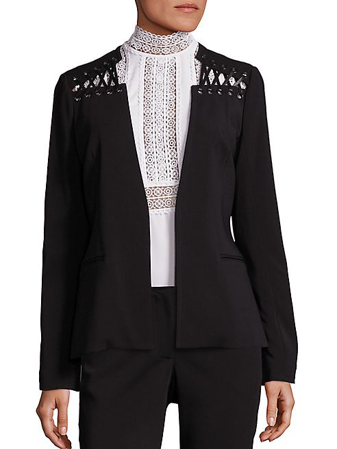 Yigal Azrouel - Lacing-Detail Blazer