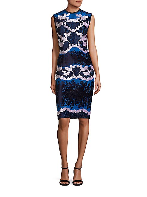 Yigal Azrouel - Daisy Trellis Burn Out Dress