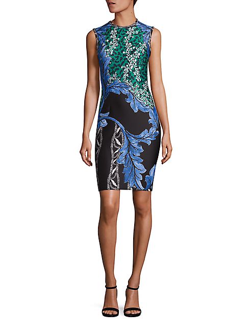 Yigal Azrouel - Floral Print Scuba Dress