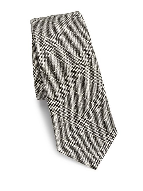 Saks Fifth Avenue Collection - Modern Glenn Plaid Tie