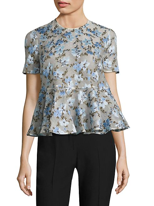 Alexander McQueen - Floral Tent Blouse