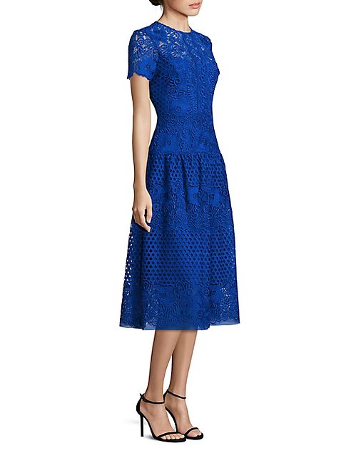 Teri Jon by Rickie Freeman - All Over Lace Dress