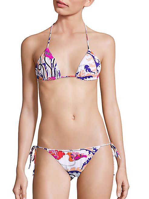 Emilio Pucci - Two-Piece Ranuncoli Print Bikini