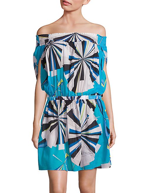 Emilio Pucci - Parasol Print Cotton Voile Caftan