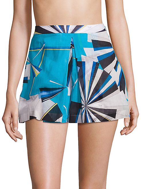 Emilio Pucci - Parasol Print Shorts