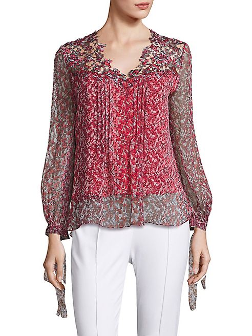 Elie Tahari - Brunella Silk Blouse