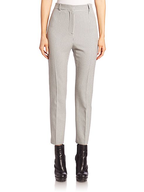 Alexander McQueen - Houndstooth Skinny Pants