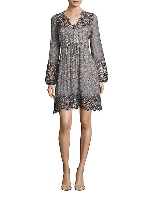 Elie Tahari - Tally Printed Silk Dress