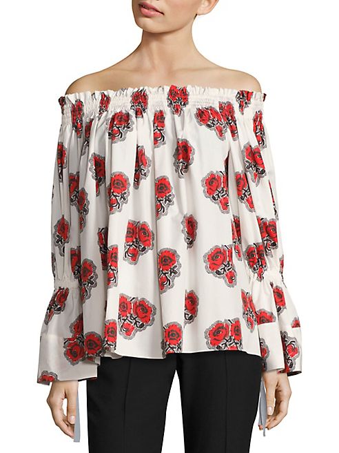 Alexander McQueen - Off-The-Shoulder Top